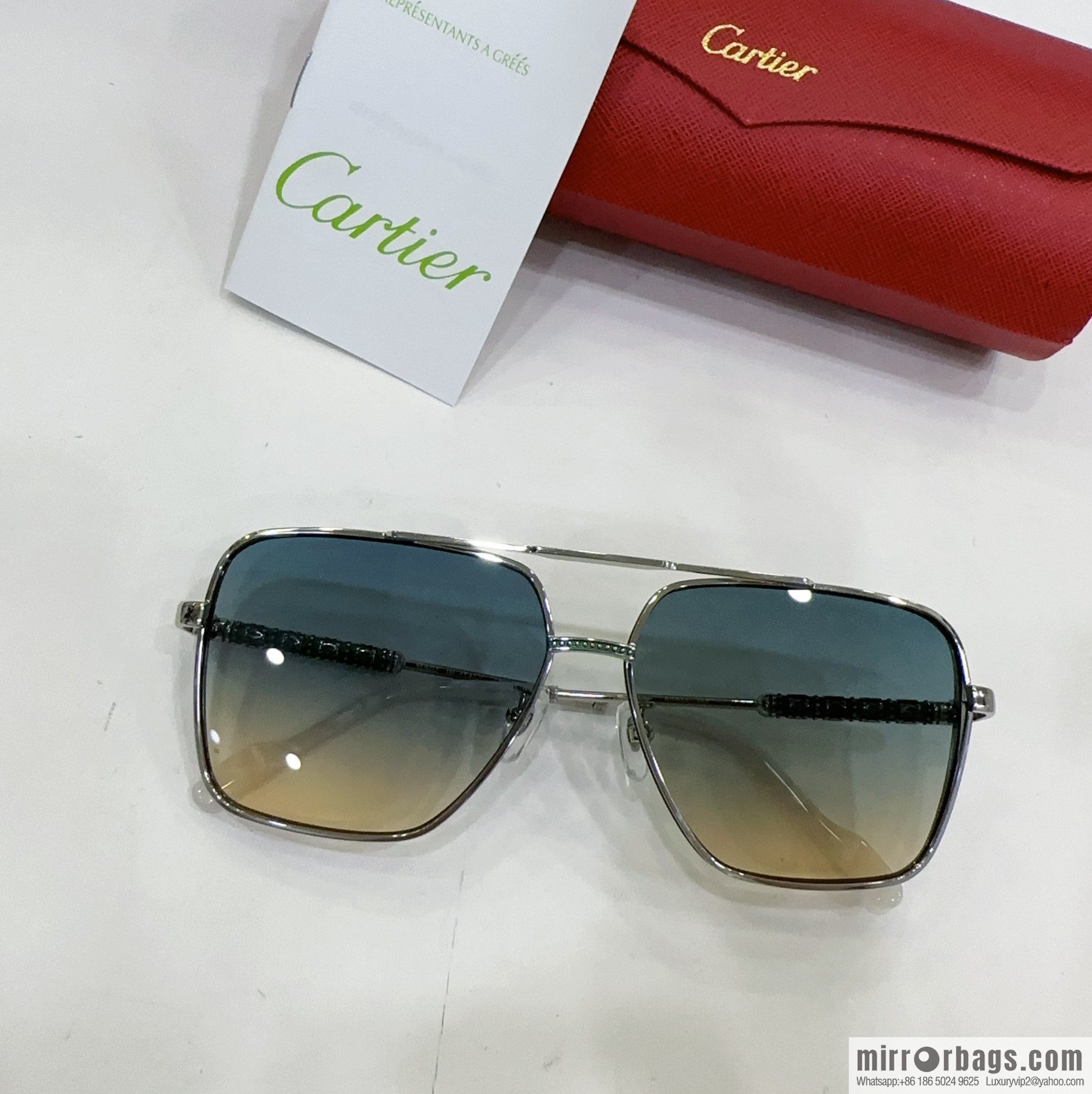 Chopard Chopin Square Unisex Sunglasses