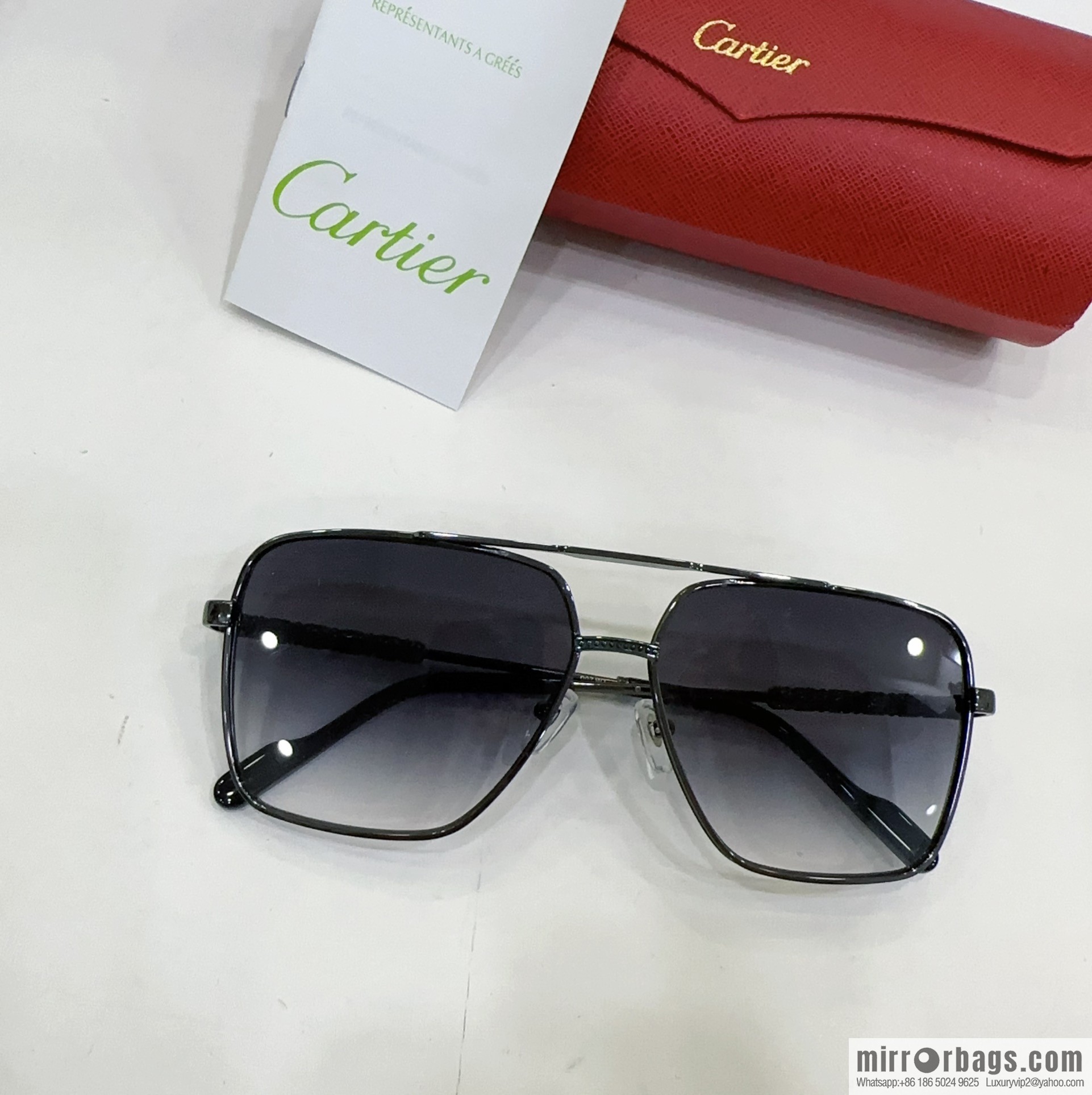 Chopard Chopin Square Unisex Sunglasses