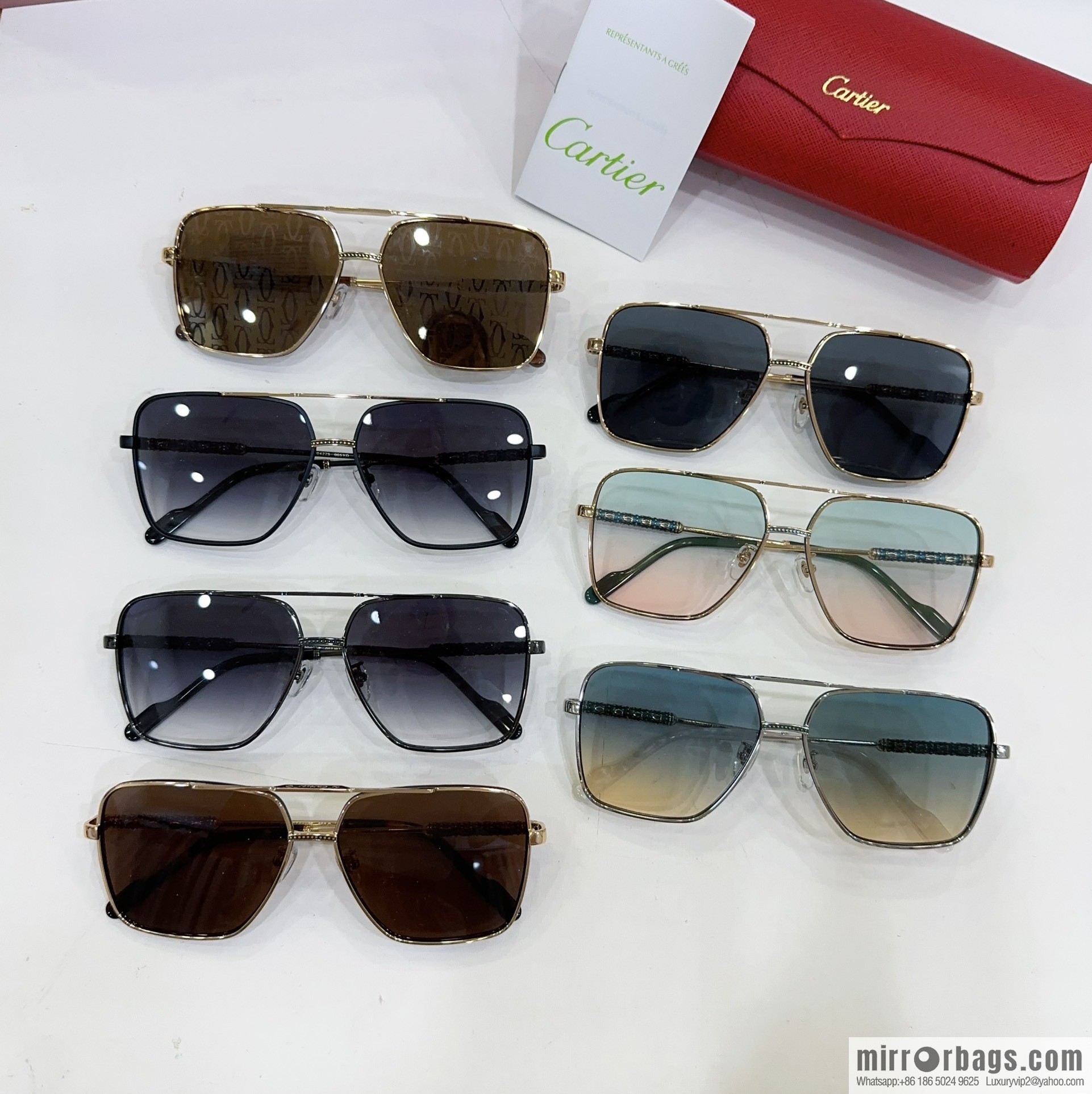 Chopard Chopin Square Unisex Sunglasses