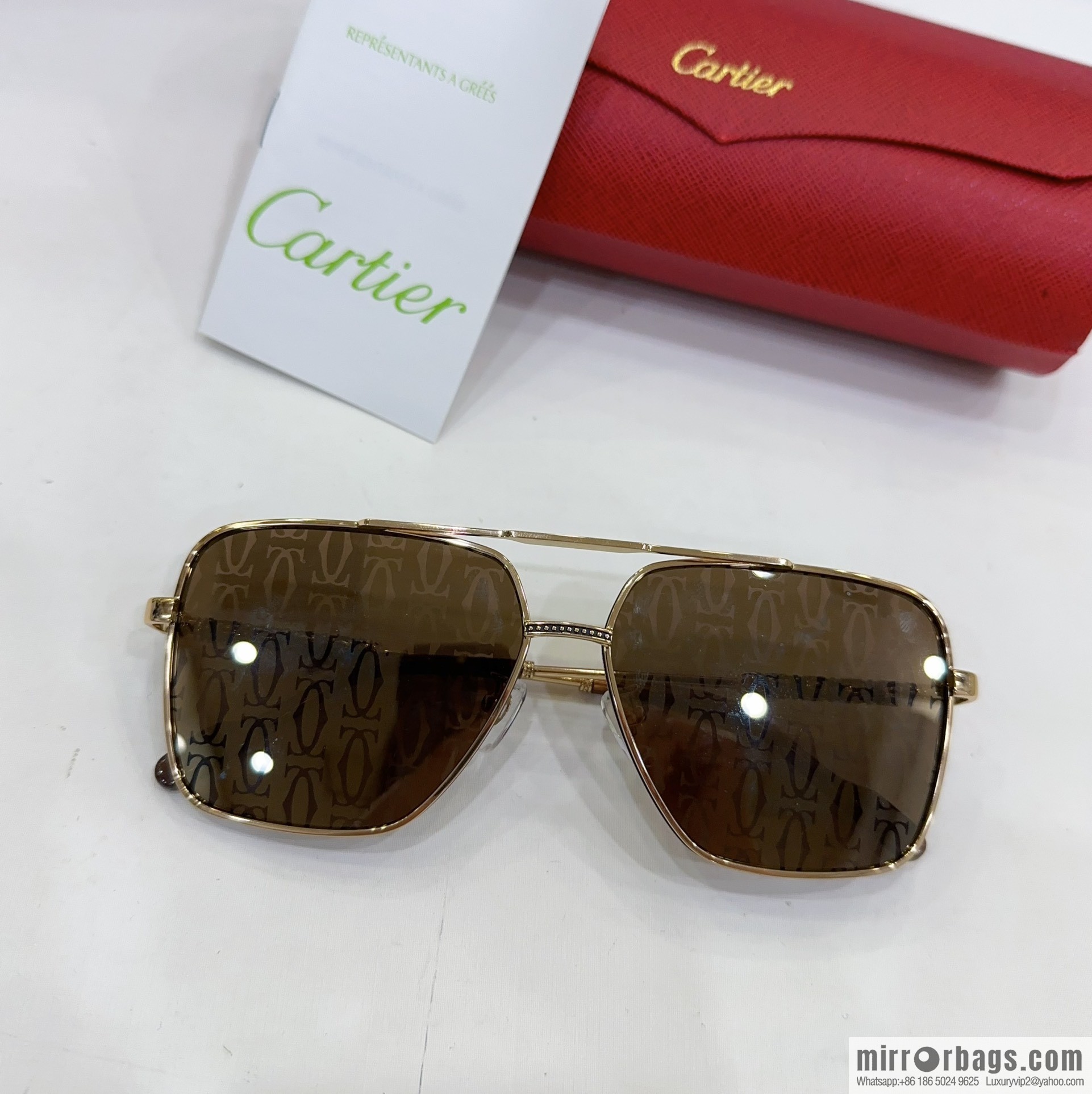 Chopard Chopin Square Unisex Sunglasses