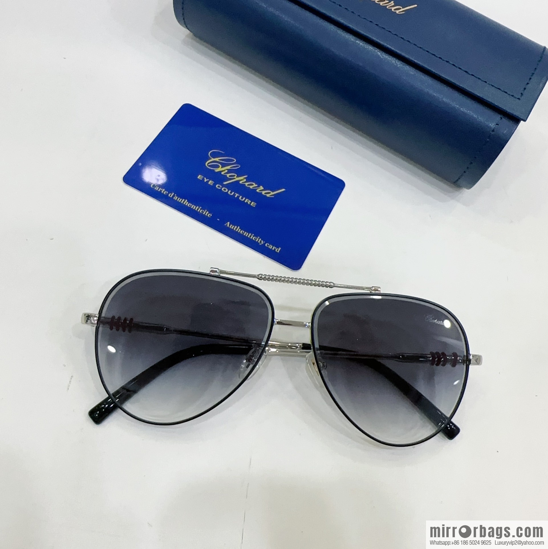 Chopard Round Frame Unisex Sunglasses