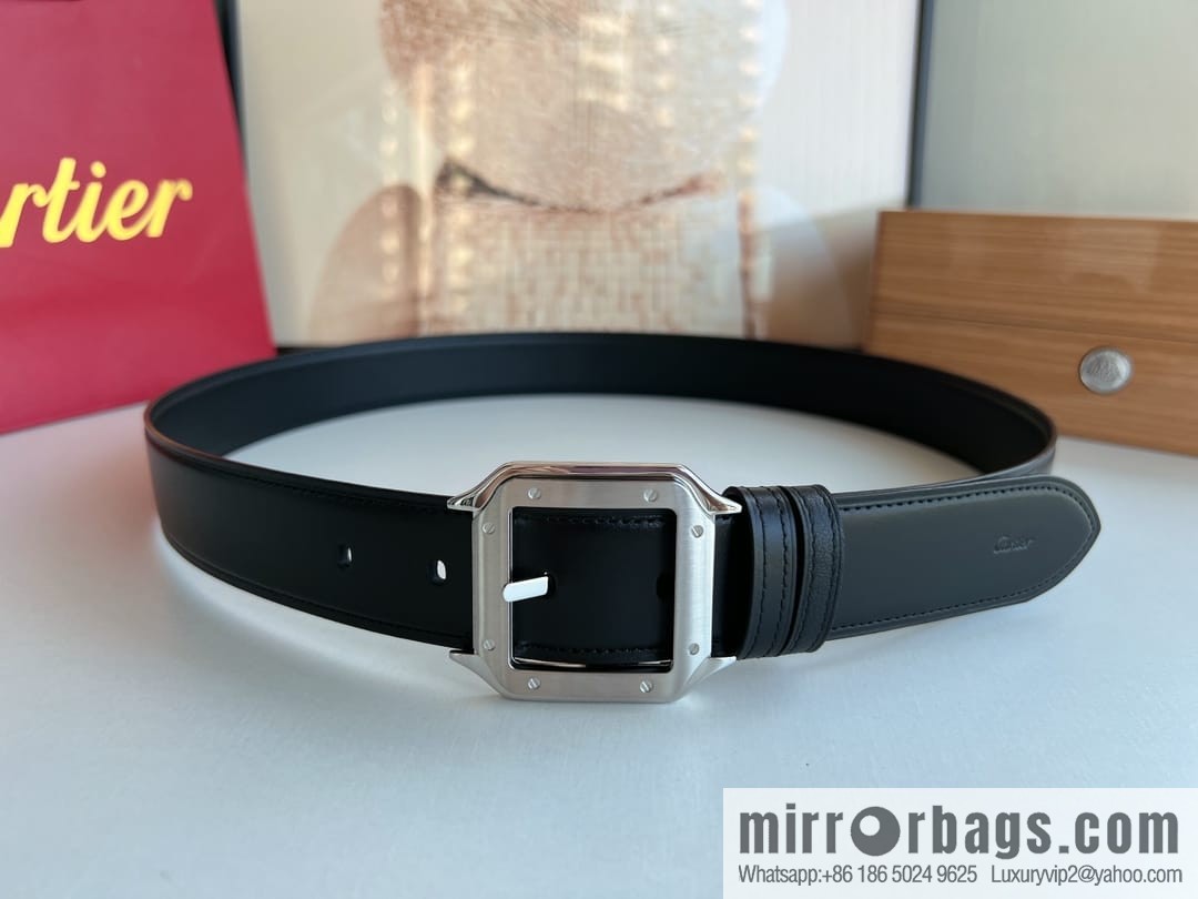 Cartier, Cowhide Double Sided Men's Belt