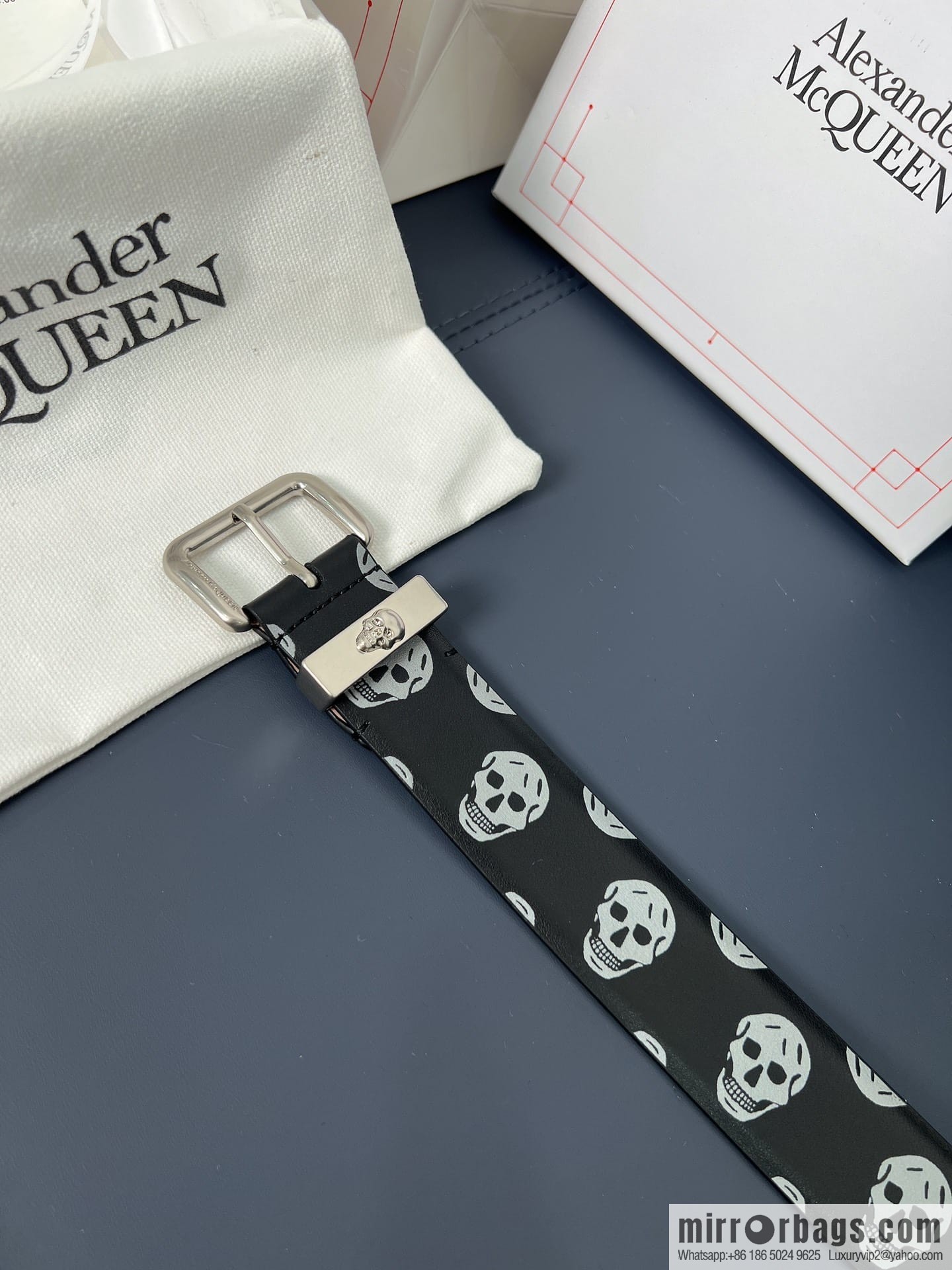 Alexander McQueen, gold-filled belt marked metal buckle women's belt