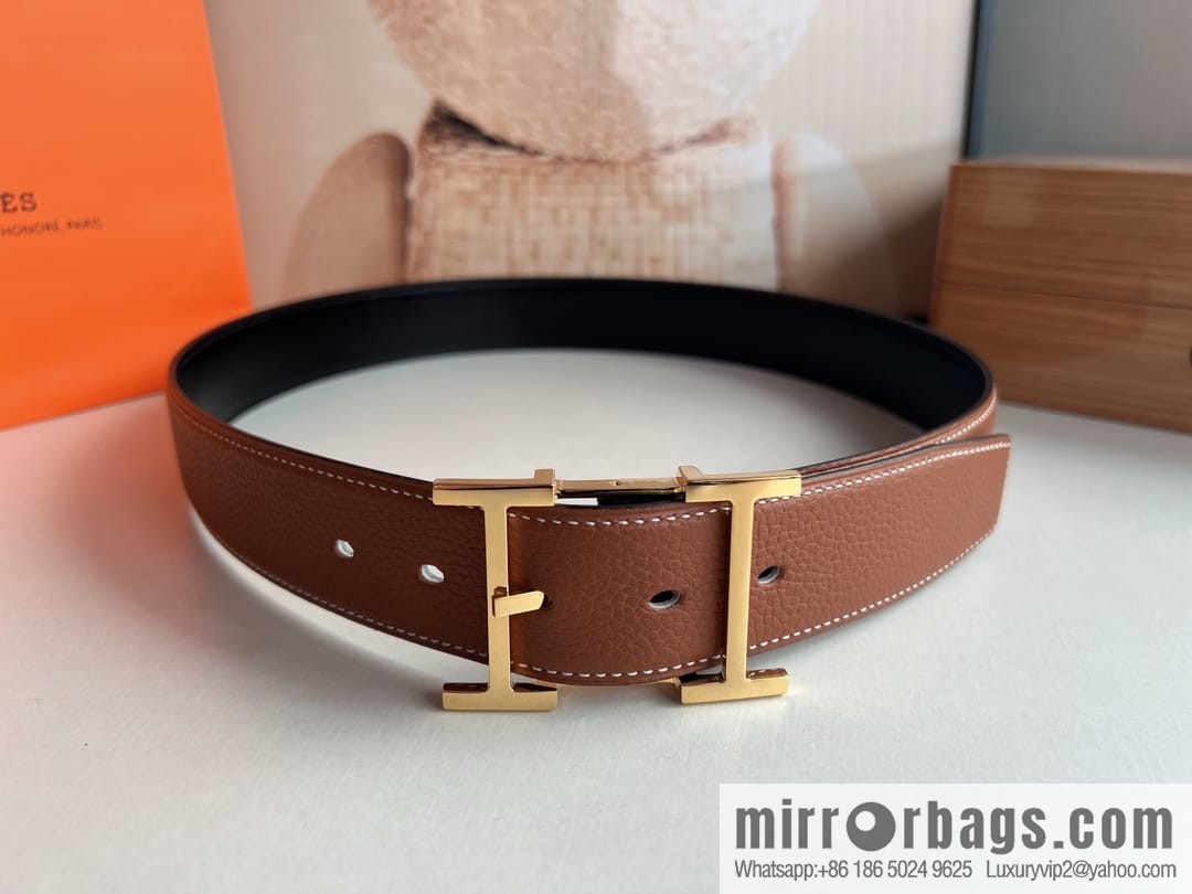 Hermes Hermes 40mm Nathan Double Sided External Belt