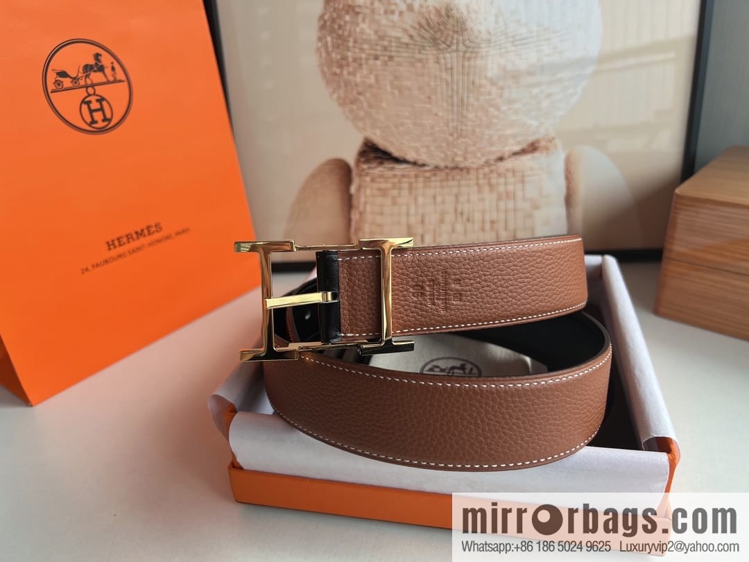 Hermes Hermes 40mm Nathan Double Sided External Belt