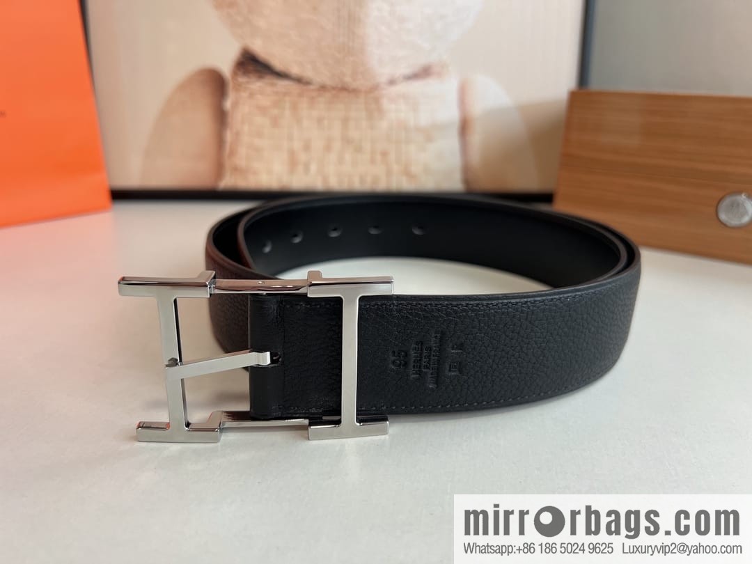 Hermes Hermes 40mm Nathan Double Sided External Belt