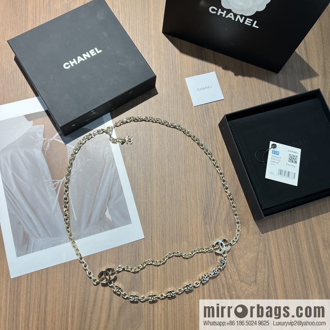 New ☑️ CHANEL CHANEL double c belt, belt chain, necklace