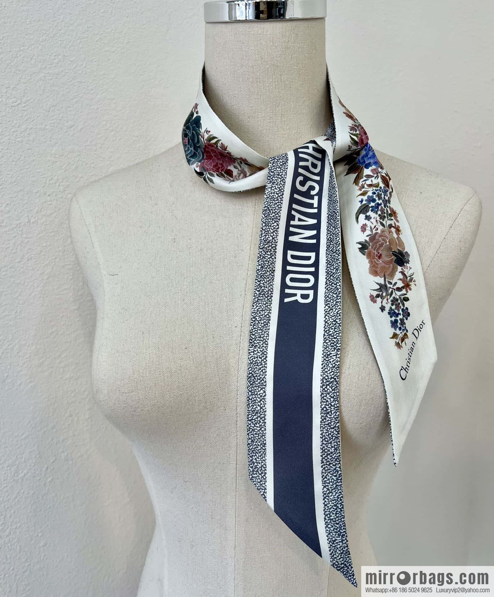 Dior Winter Garden Twilly Ribbon