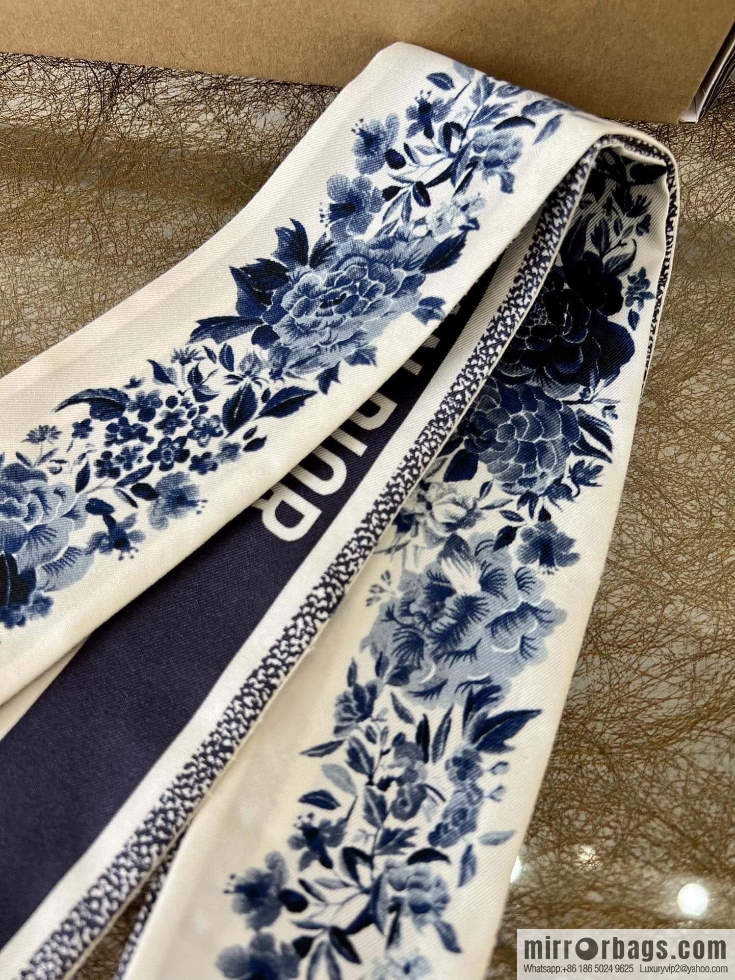 Dior Winter Garden Twilly Ribbon