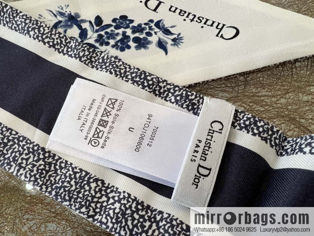 Dior Winter Garden Twilly Ribbon