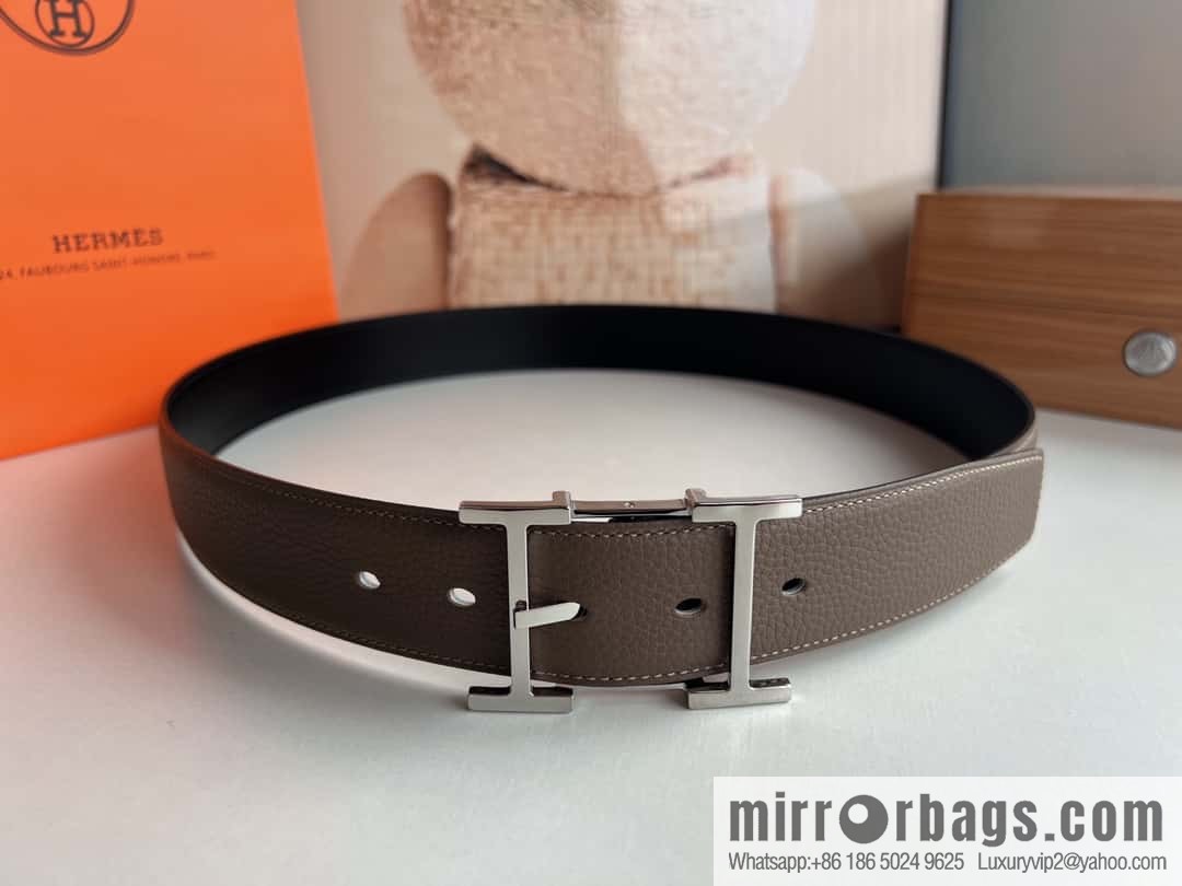 Hermes Hermes 40mm Nathan Double Sided External Belt