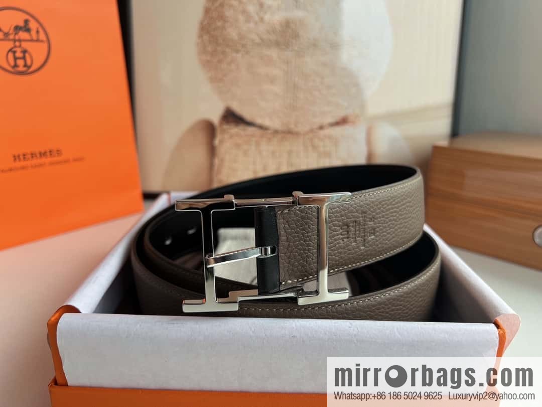 Hermes Hermes 40mm Nathan Double Sided External Belt