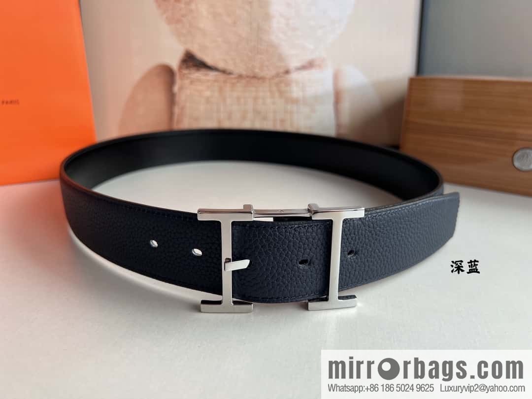Hermes Hermes 40mm Nathan Double Sided External Belt