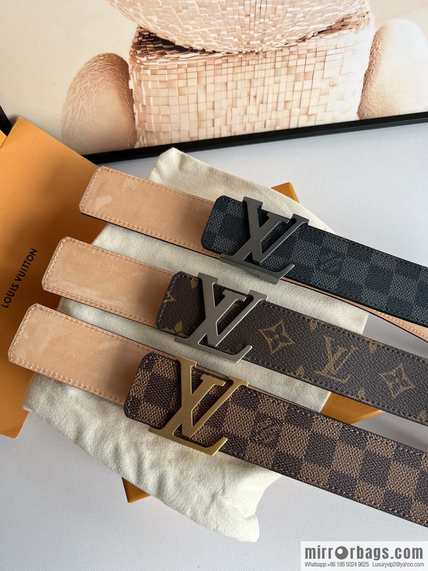 LV classic belt 40mm