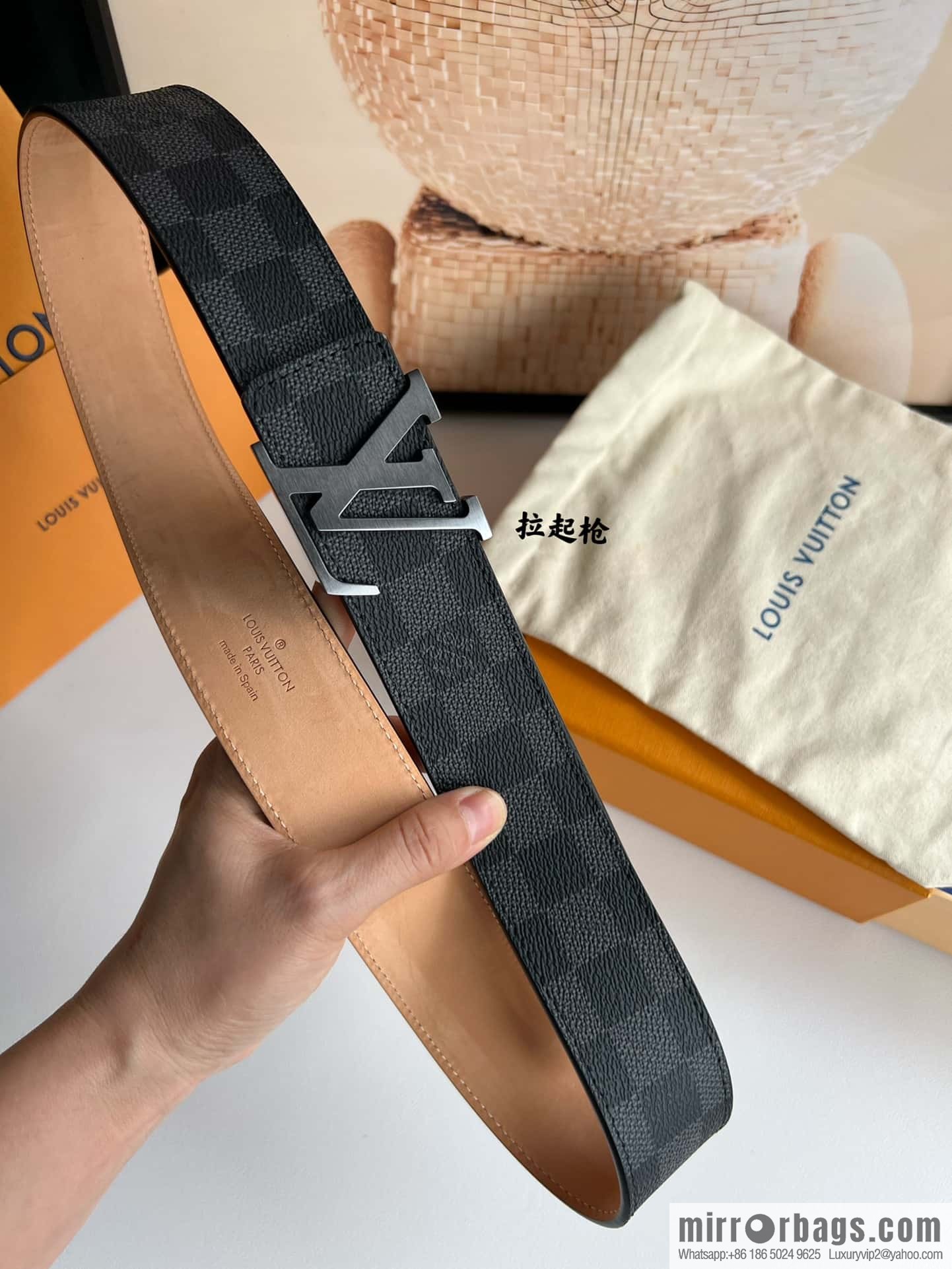LV classic belt 40mm