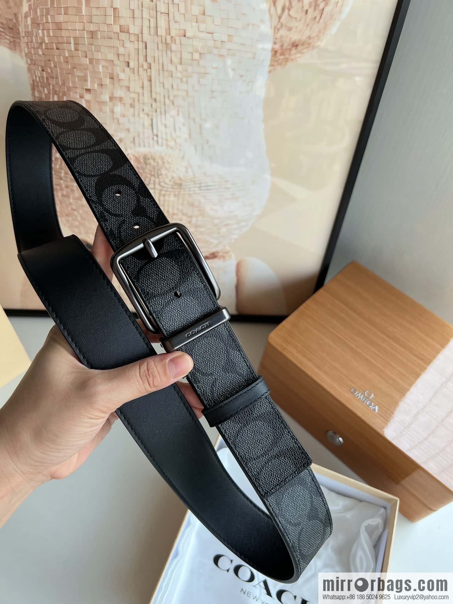 COACH Coach 4.0CM Belt