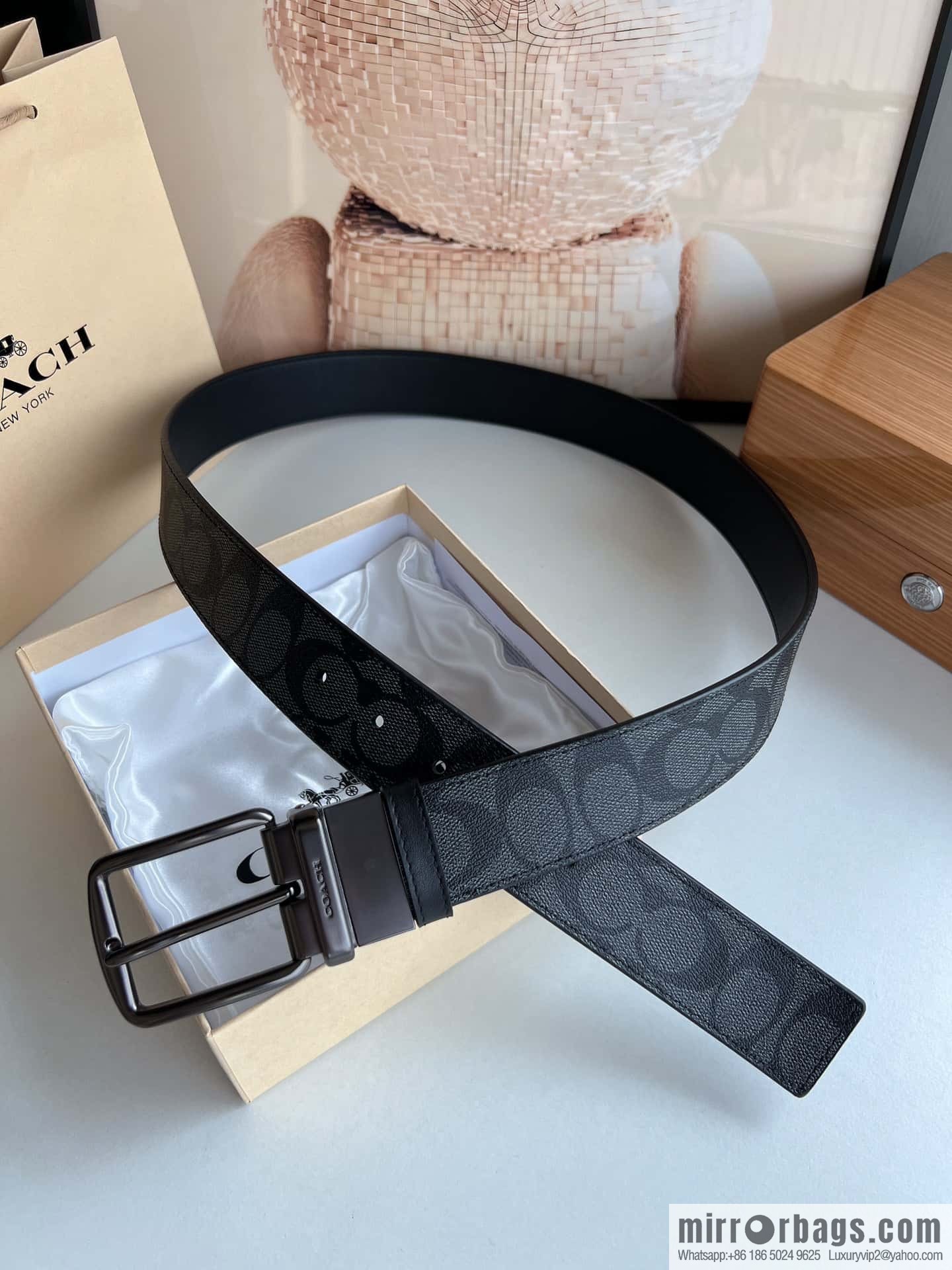 COACH Coach 4.0CM Belt
