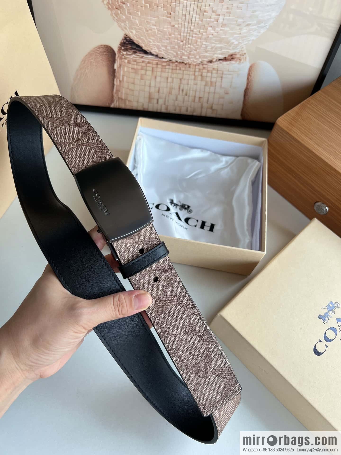 COACH Coach 4.0CM Belt