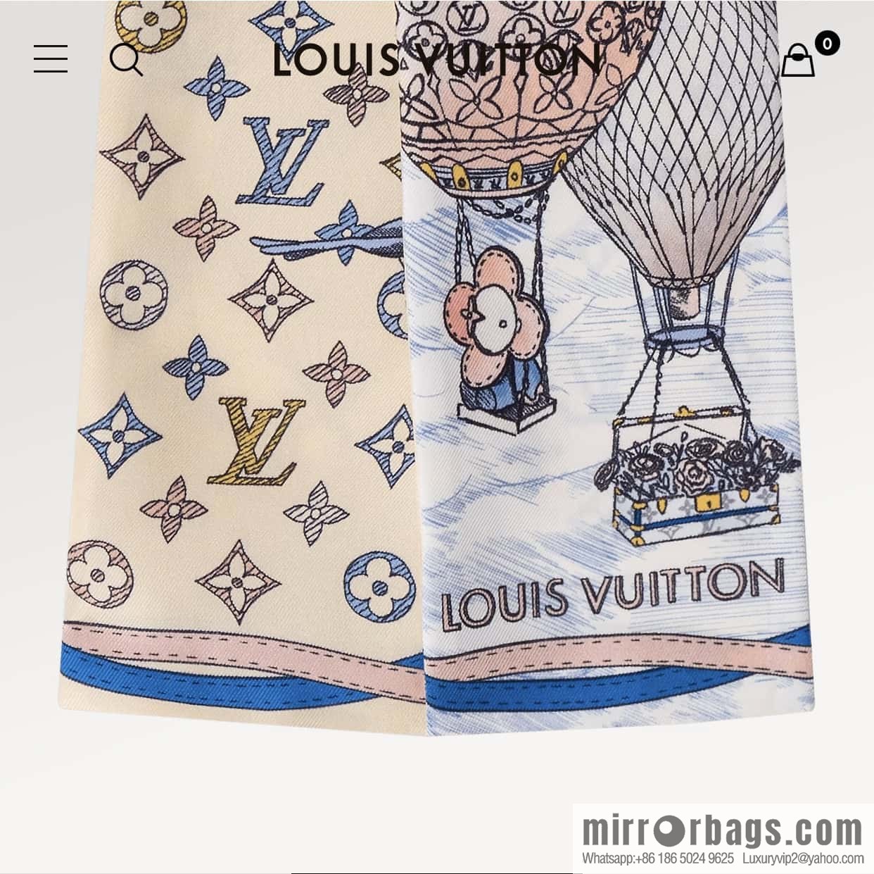 LV UP AND AWAY headband