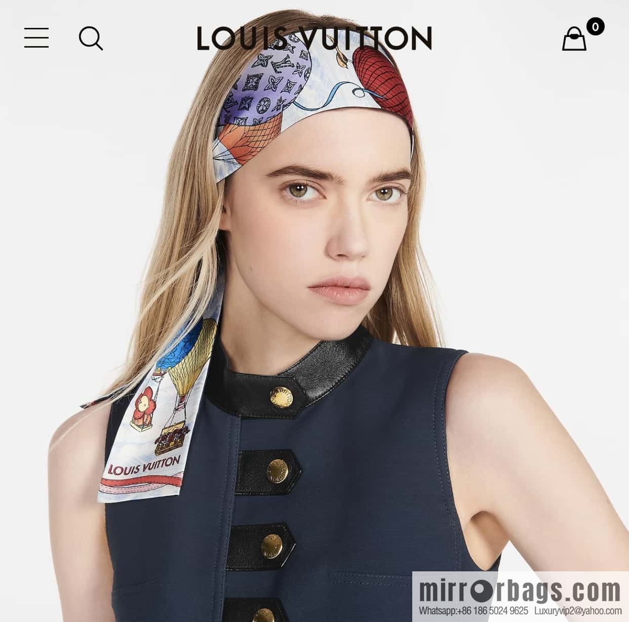 LV UP AND AWAY headband