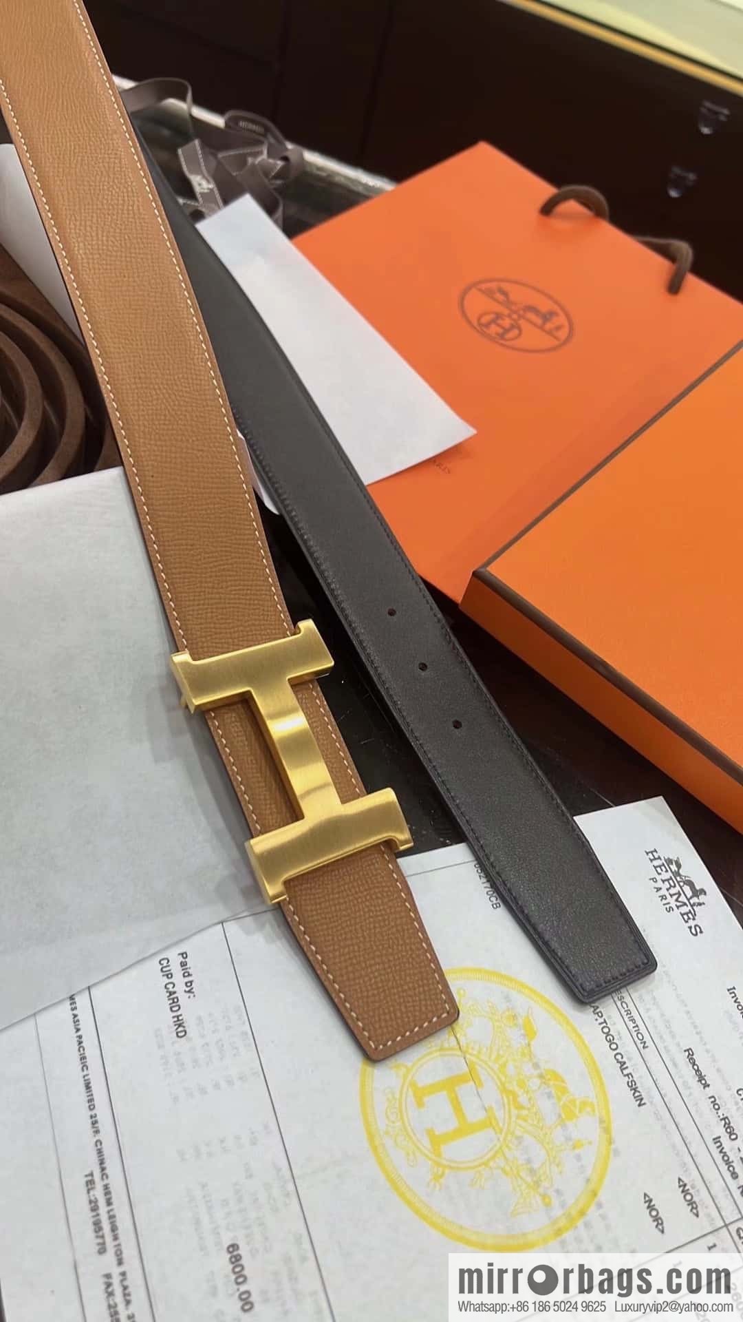 Hermes Hermes, Original Quality Hardware Craft Men's 38mm Belt