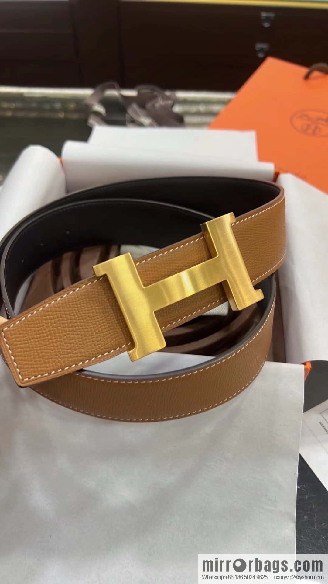 Hermes Hermes, Original Quality Hardware Craft Men's 38mm Belt