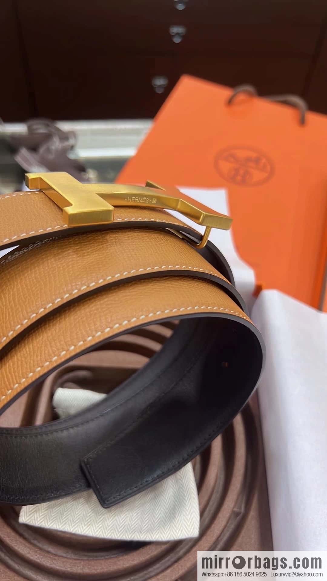 Hermes Hermes, Original Quality Hardware Craft Men's 38mm Belt