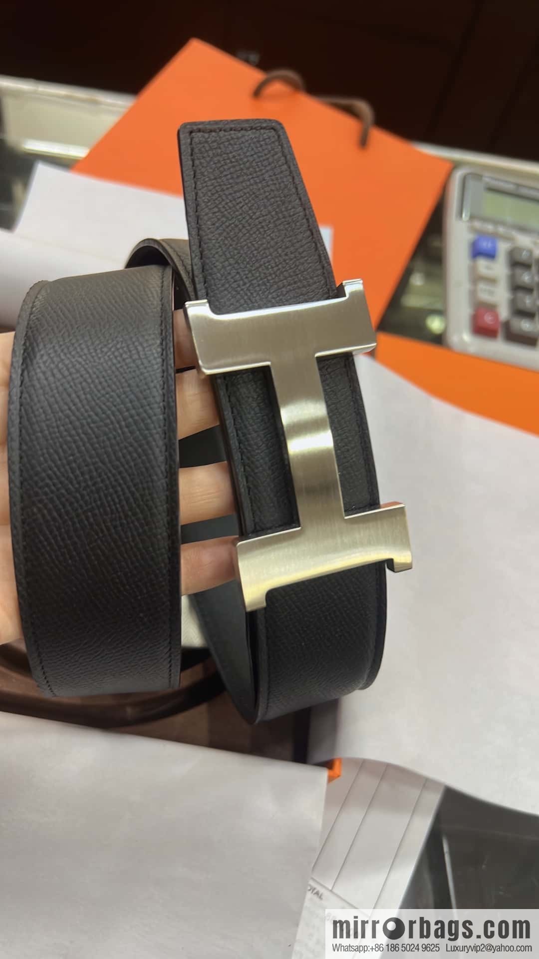 Hermes Hermes, Original Quality Hardware Craft Men's 38mm Belt