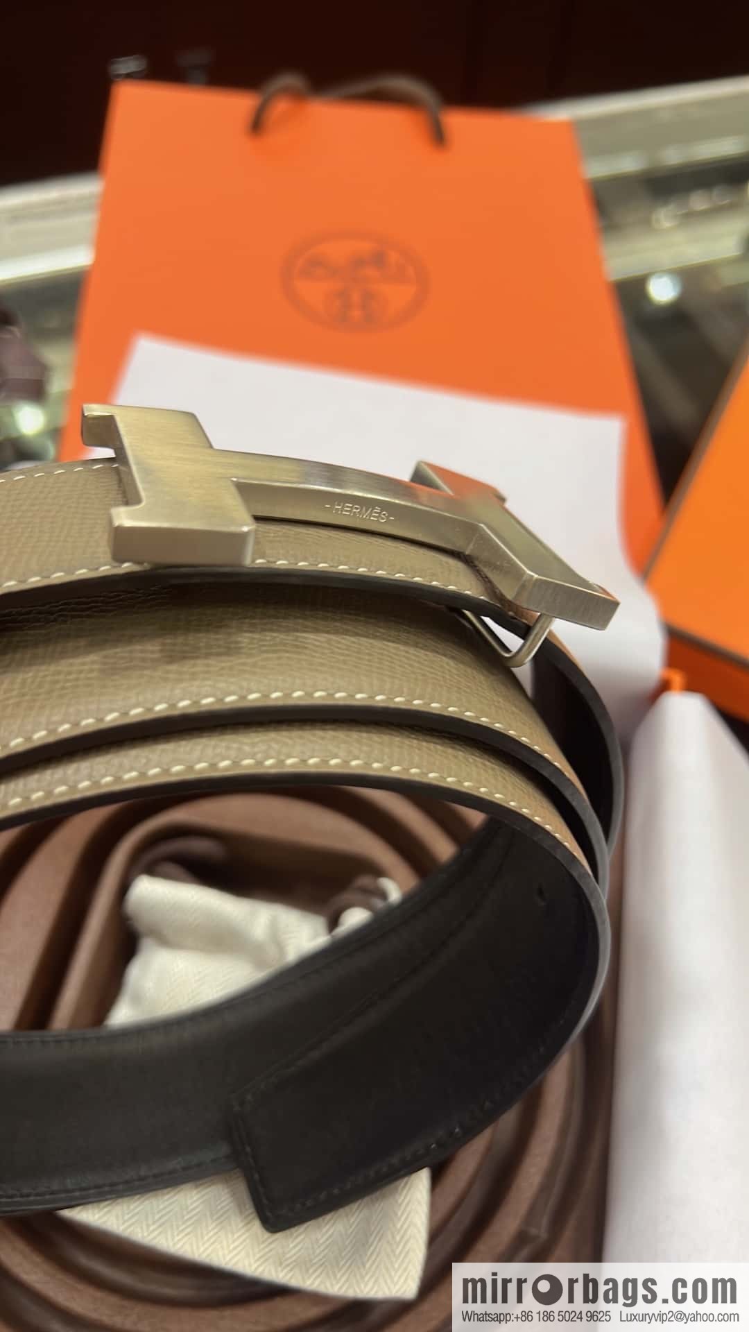 Hermes Hermes, Original Quality Hardware Craft Men's 38mm Belt