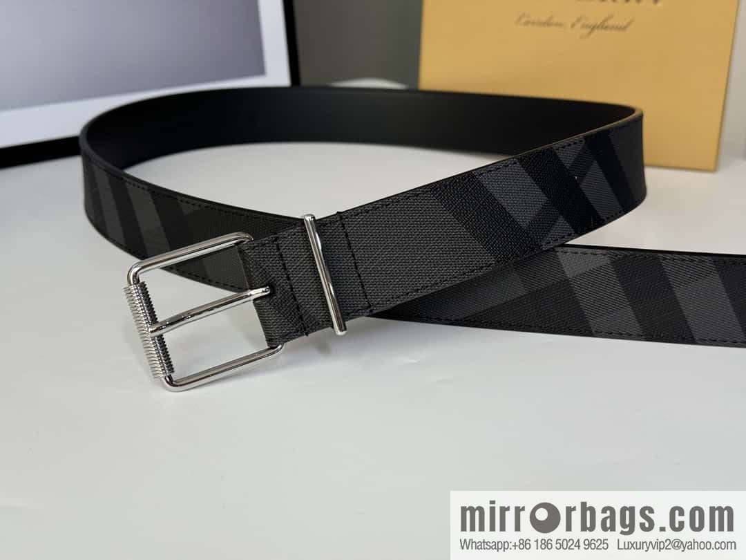 Burberry, British design belt 3.5CM