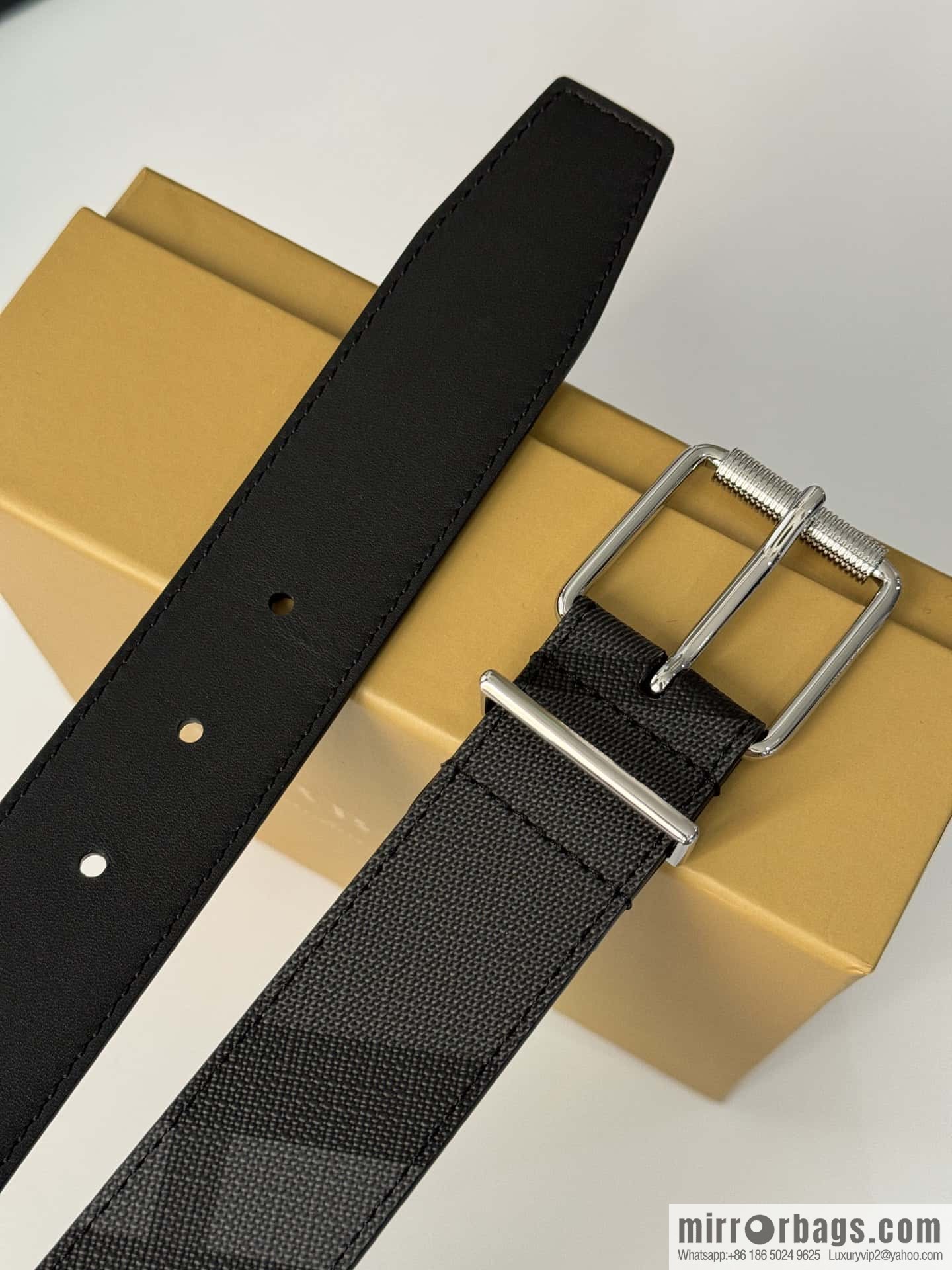 Burberry, British design belt 3.5CM