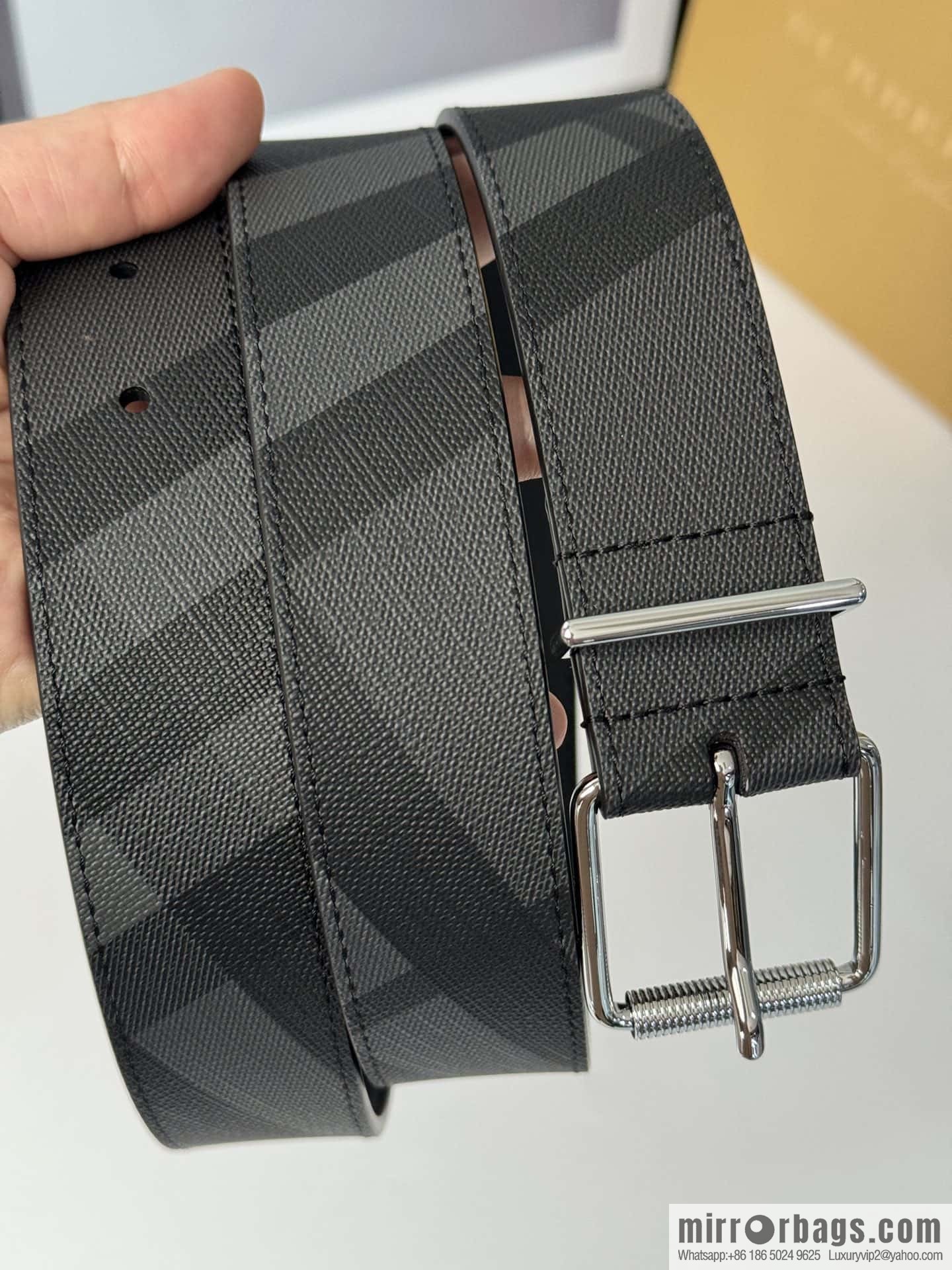 Burberry, British design belt 3.5CM