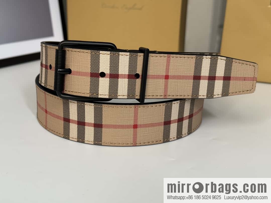 Burberry, British design belt 3.5CM