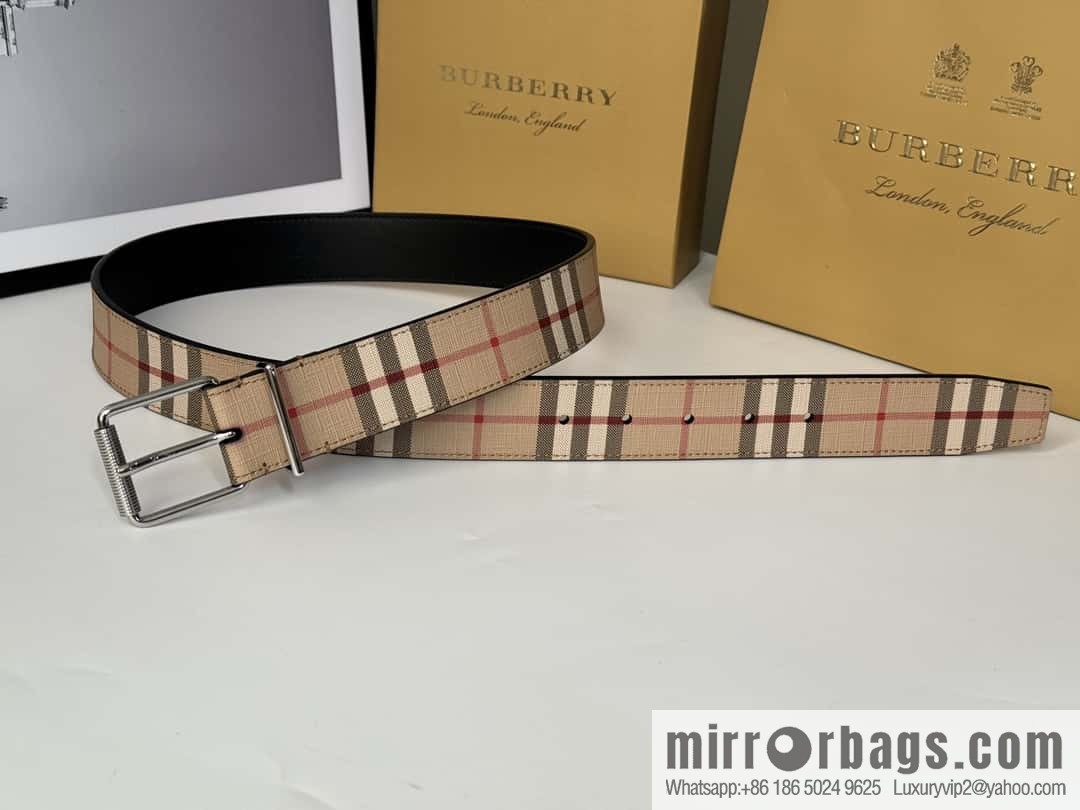Burberry, British design belt 3.5CM