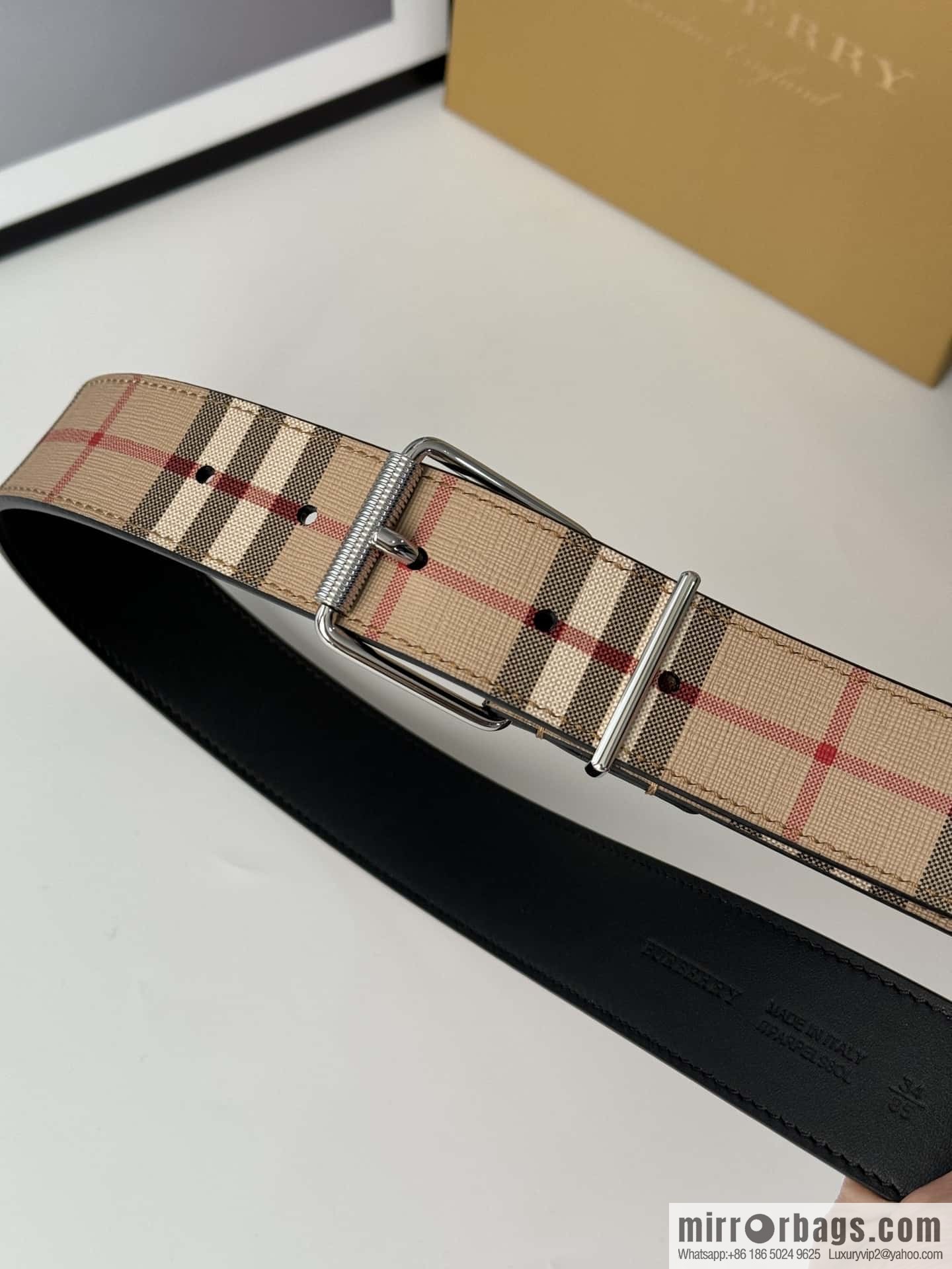Burberry, British design belt 3.5CM