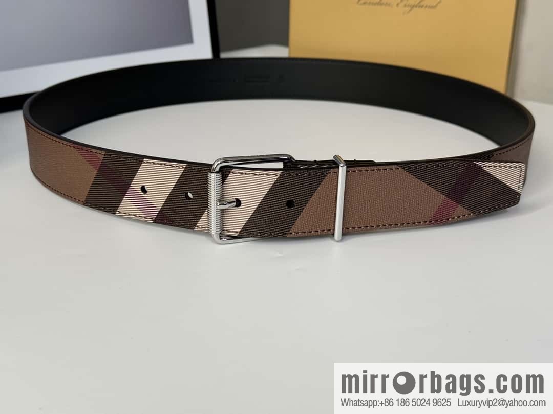 Burberry, British design belt 3.5CM