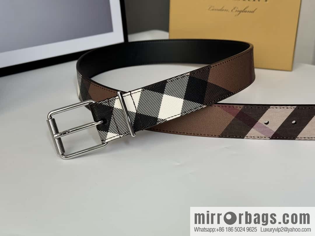 Burberry, British design belt 3.5CM