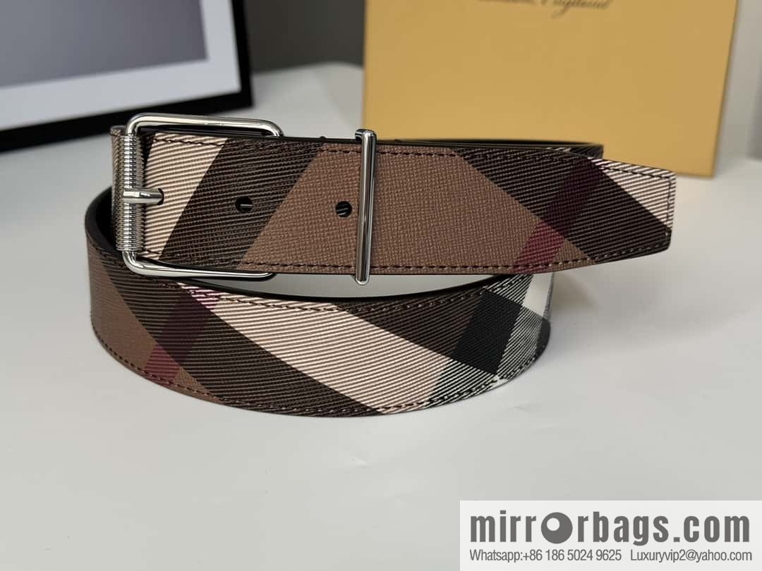 Burberry, British design belt 3.5CM