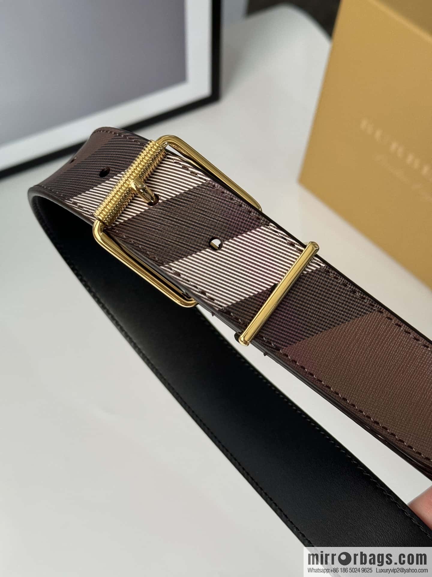Burberry, British design belt 3.5CM