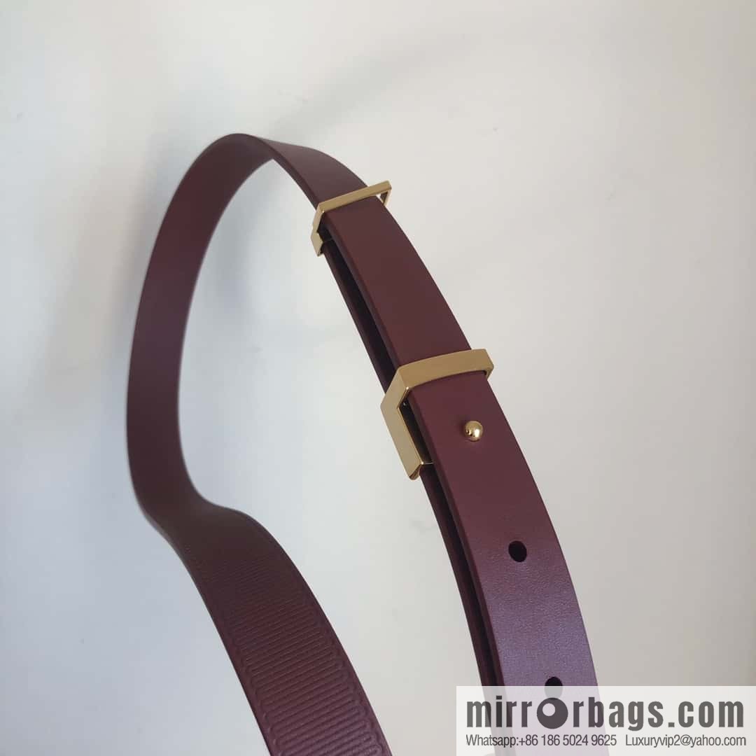 LV women's embossed calfskin belt 2.0CM