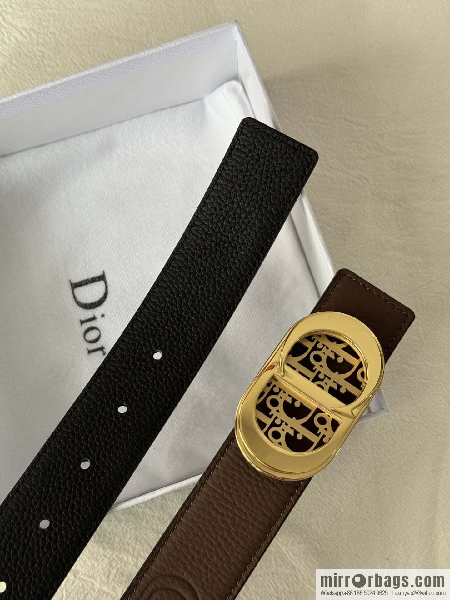 Dior belt 35mm