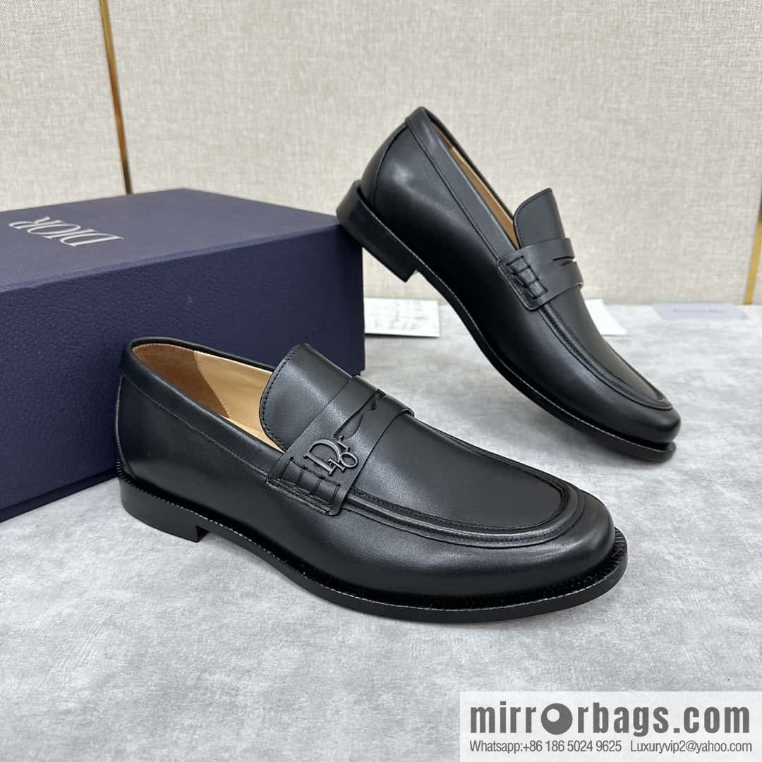 ππ CD Home New Products, Dio Granville Loafers Leather Shoes