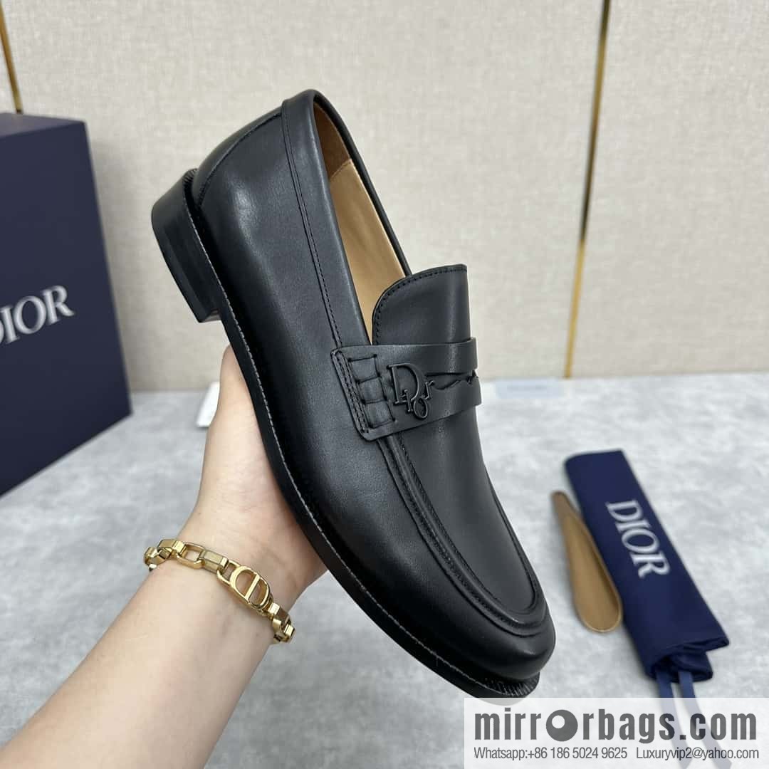 ππ CD Home New Products, Dio Granville Loafers Leather Shoes