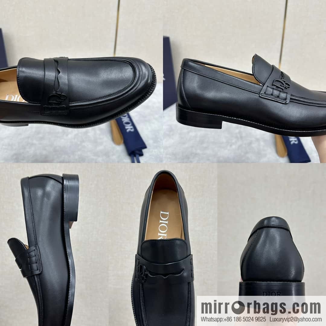 ππ CD Home New Products, Dio Granville Loafers Leather Shoes