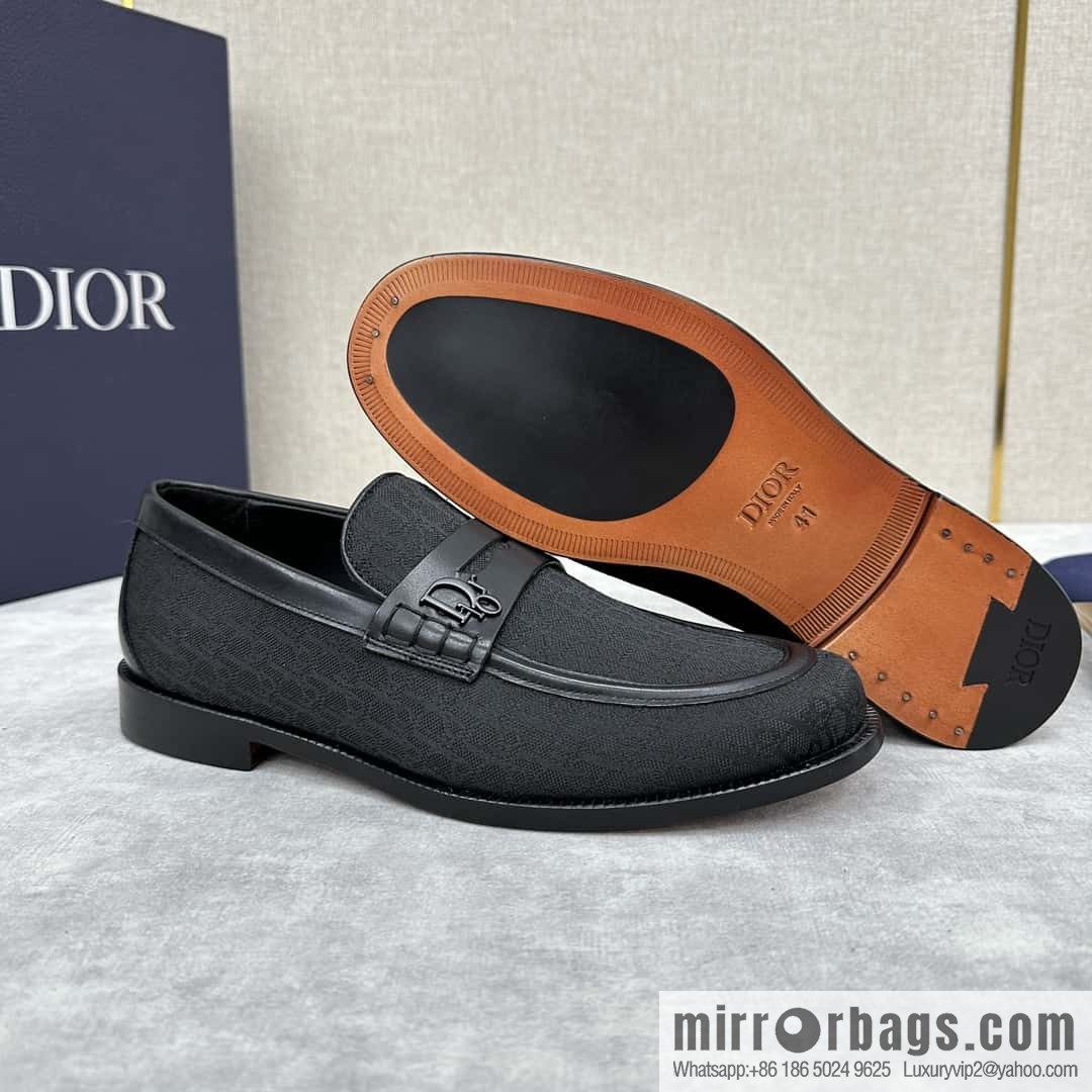 ππ CD Home New Products, Dio Granville Loafers Leather Shoes