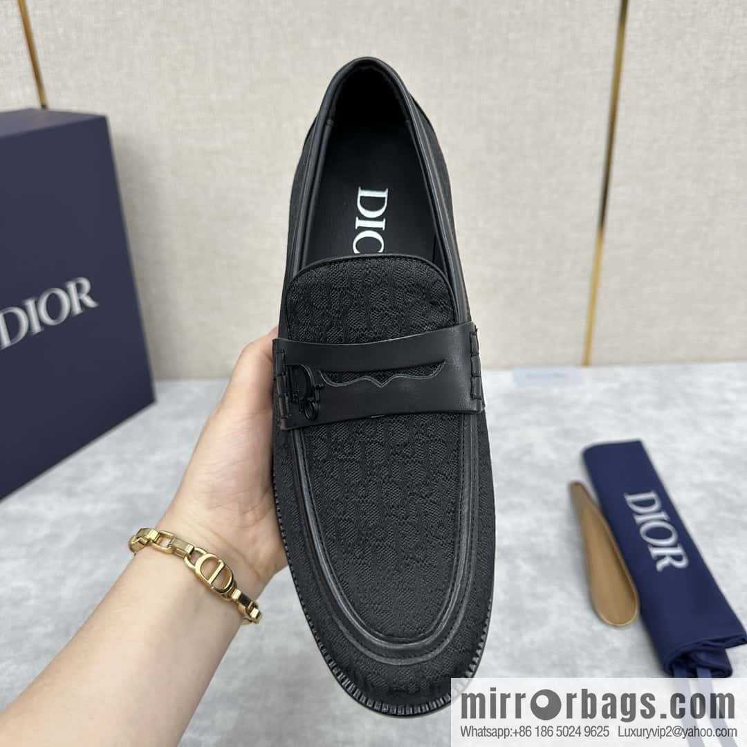 ππ CD Home New Products, Dio Granville Loafers Leather Shoes