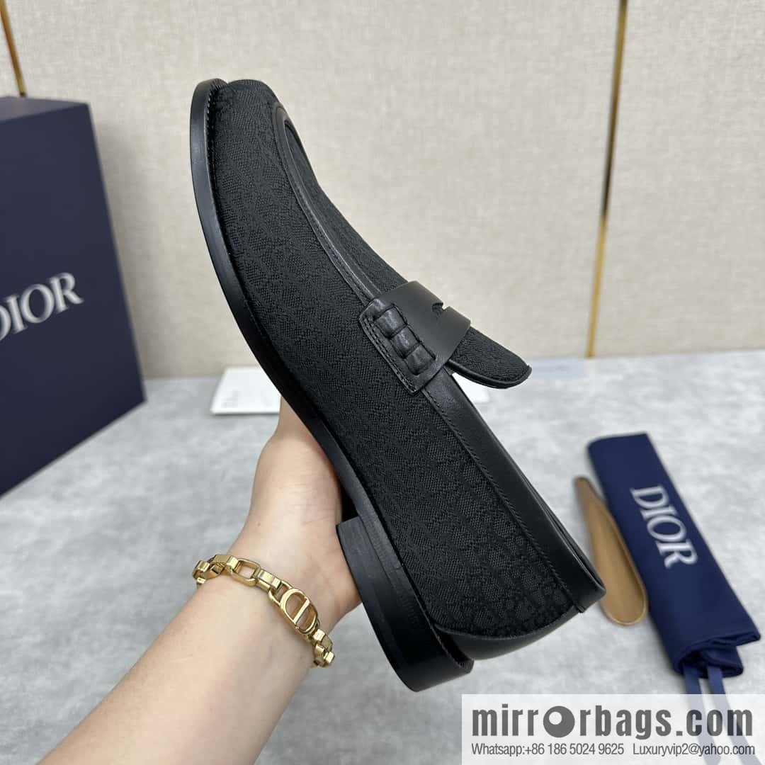 ππ CD Home New Products, Dio Granville Loafers Leather Shoes