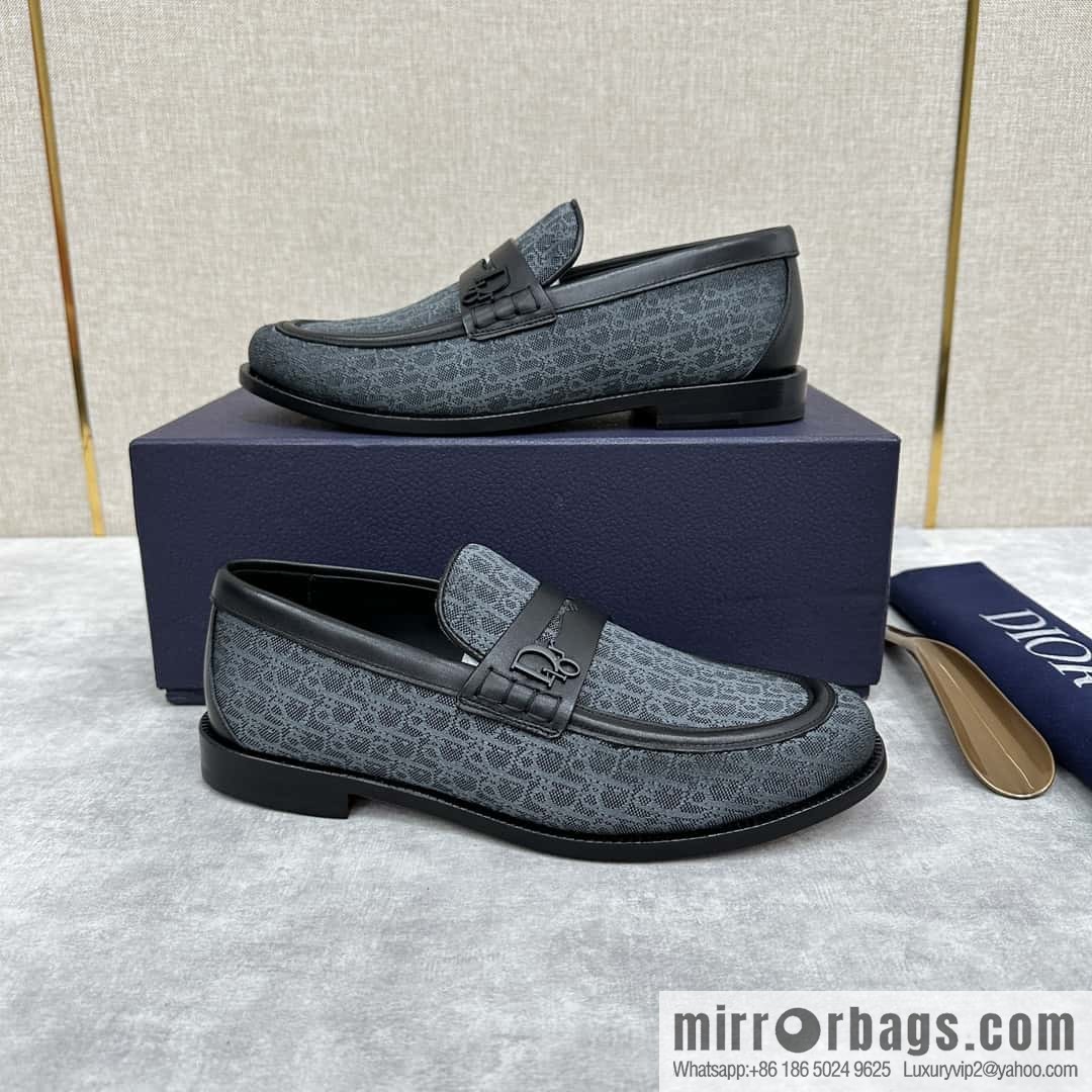 ππ CD Home New Products, Dio Granville Loafers Leather Shoes