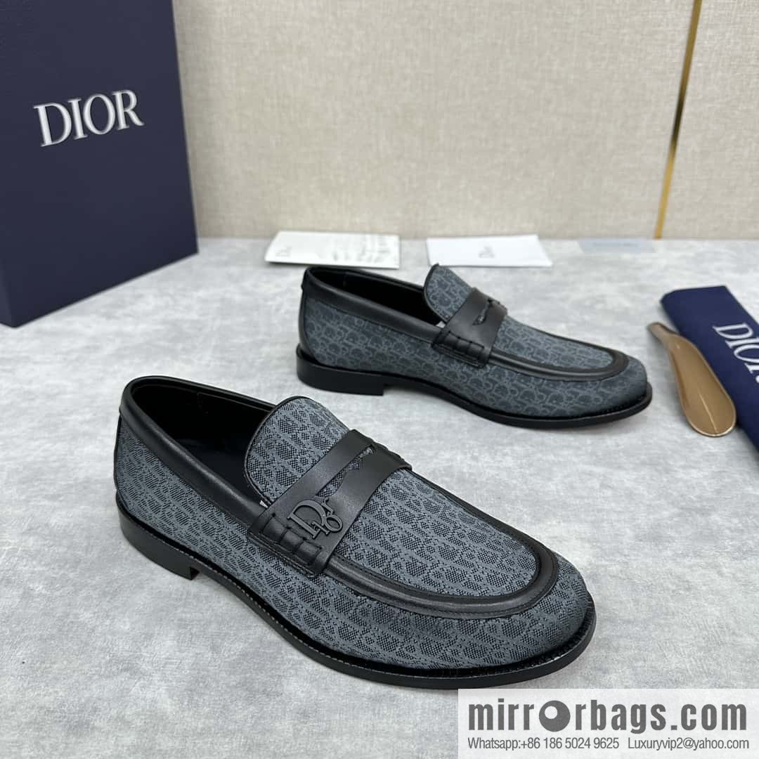 ππ CD Home New Products, Dio Granville Loafers Leather Shoes