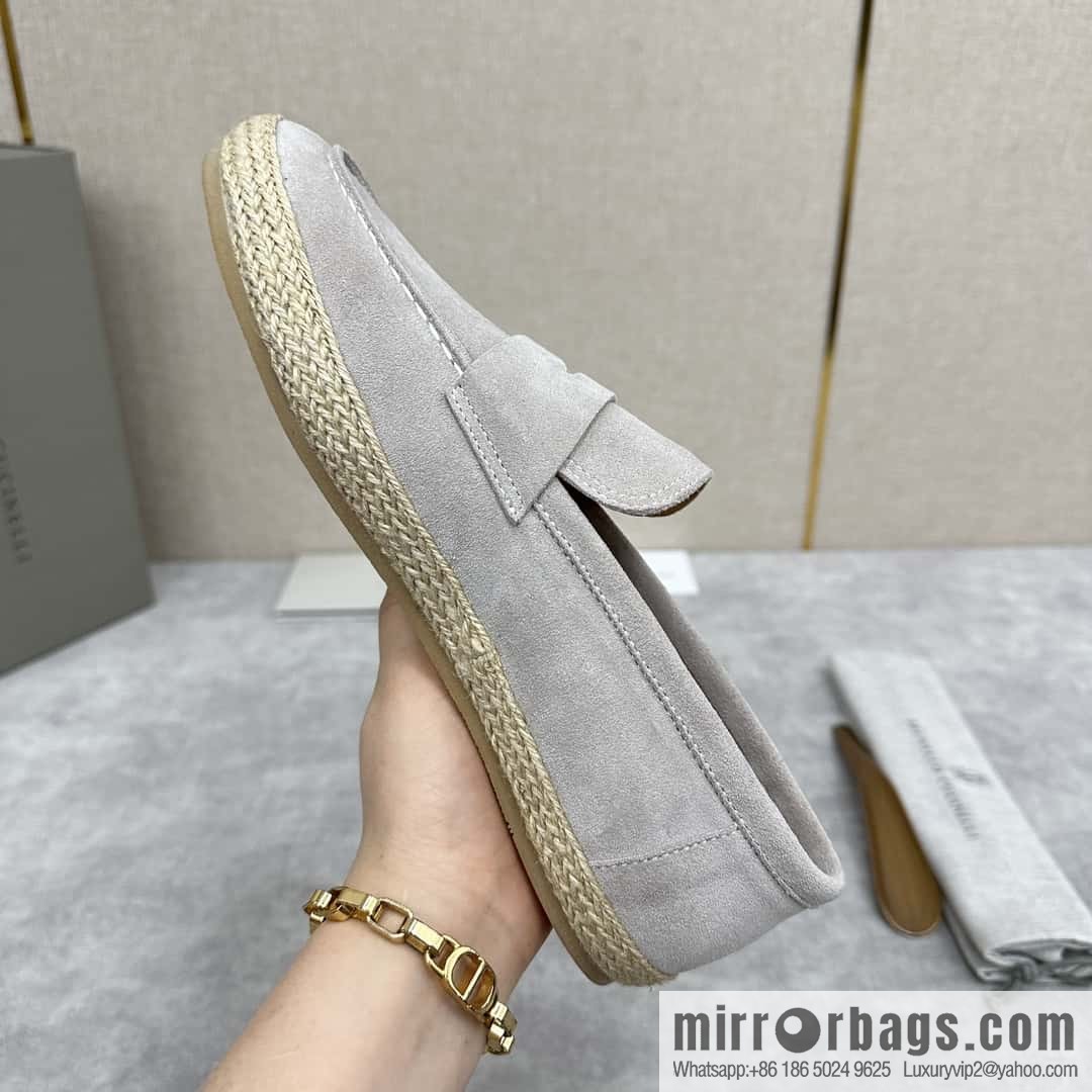 ππBC's new products are on the shelves Brunello Cucinell * straw casual loafers
